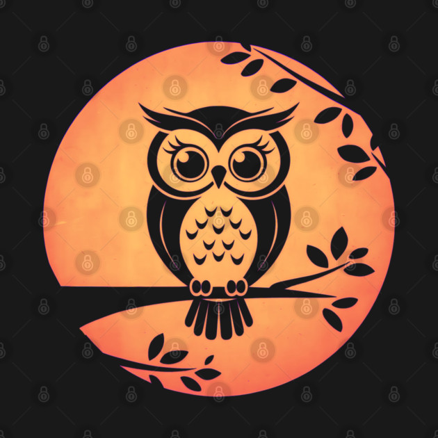 Owl In A Tree by Luvv Designs