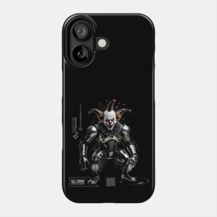 Cyborg Clown (Black) | UndoSisyphus™ Native Cyborgs Collection Phone Case