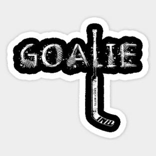 Hockey Goalie Sticker