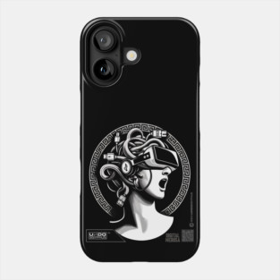 Digital Medusa 02 (Black) | UndoSisyphus™ Gaming Collection Phone Case