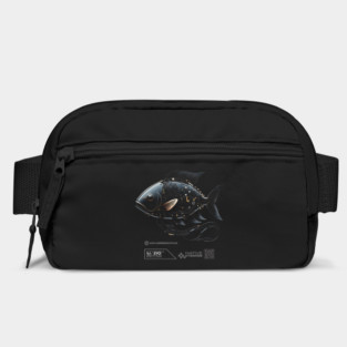 Cyborg Fish (Black) | UndoSisyphus™ Native Cyborgs Collection Bag