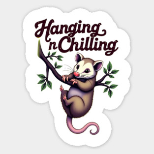 Hanging n Chilling Magnet