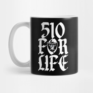 510 For Life - Raiders Nation Mug