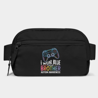 I Wear-Blue For My Brother Autism Awareness Bag
