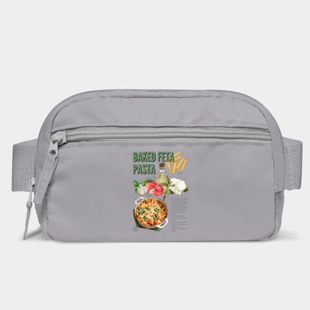 Baked Feta Pasta Recipe Design - Chalkboard Feel by TuncGK