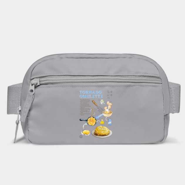 Tornado Omelette Recipe Print – Trendy Japanese Food Art & Aesthetic Kitchen Decor by TuncGK