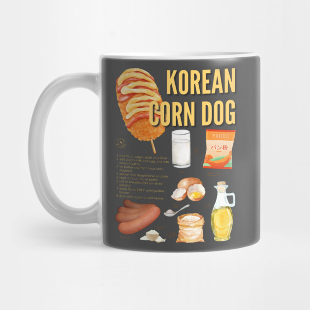 Korean Corn Dog - Street Food Recipe by TuncGK