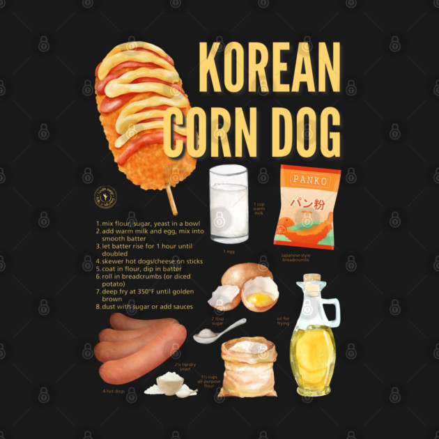 Korean Corn Dog - Street Food Recipe by TuncGK