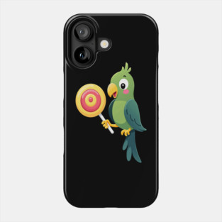 Green parrot Art Phone Case