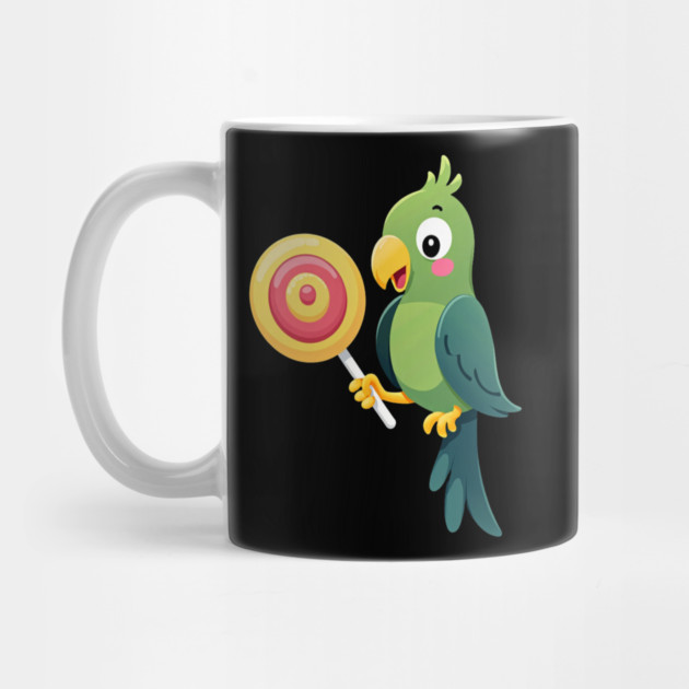 Green parrot Art by Graphic tees