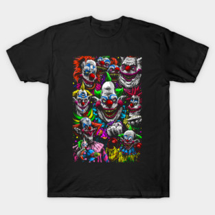 Killer Klowns 80s horror movies clowns T-Shirt
