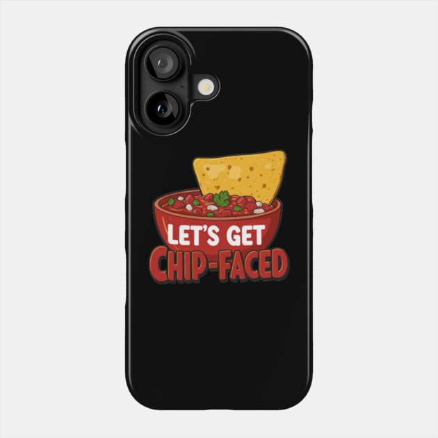 Let’s Get Chip-Faced Phone Case by enrynz