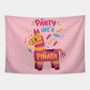 Party Like a Piñata Tapestry