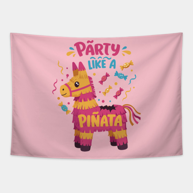 Party Like a Piñata Tapestry by enrynz