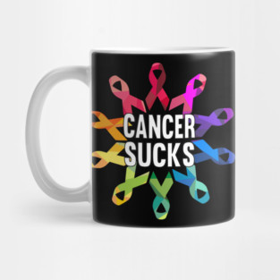 Cancer Sucks Survivor Support Awareness Mug