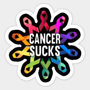 Cancer Sucks Survivor Support Awareness Magnet