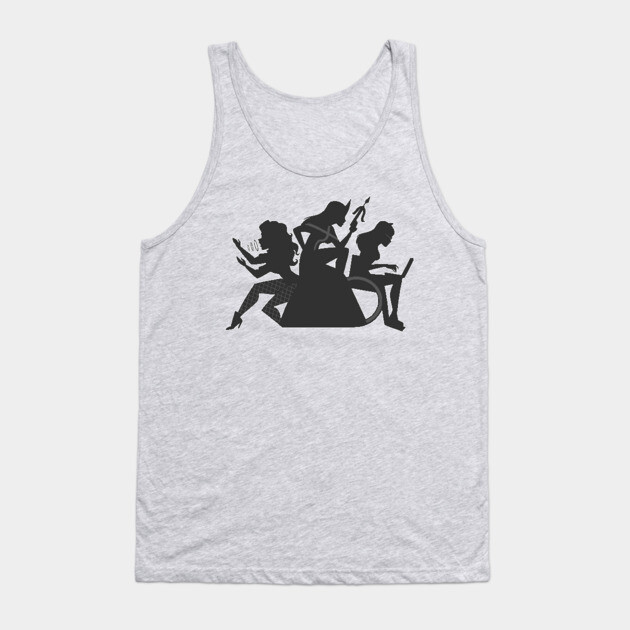 Bruce's Angels Tank Top by JoTheZette