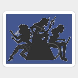 Bruce's Angels Magnet