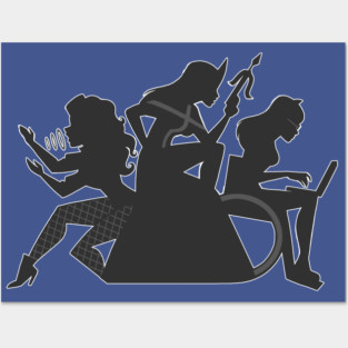 Bruce's Angels Posters and Art