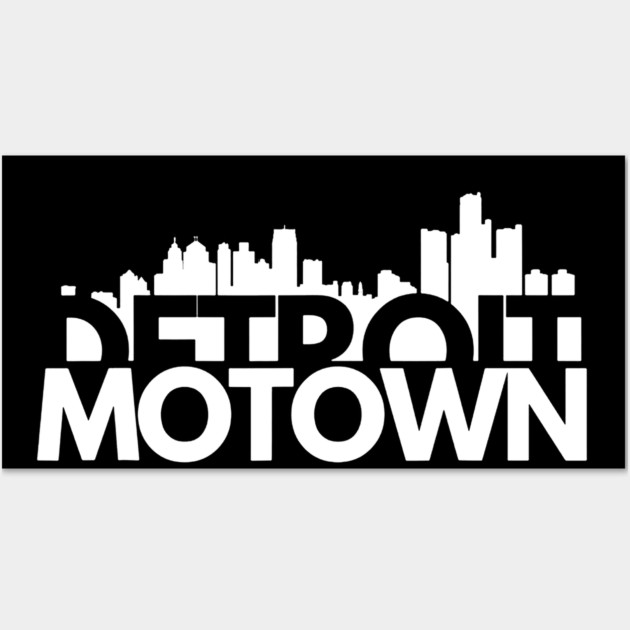 detroit Motown Wall Art by luckyboystudio