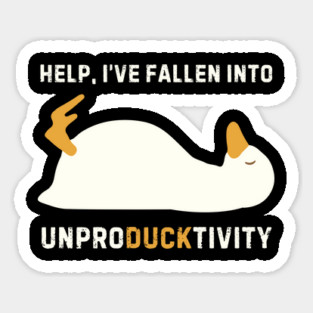 Unproductive Duck Magnet