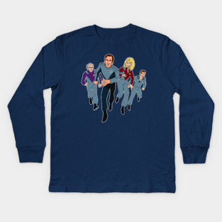 Galaxy Trek Kids Long Sleeve T-Shirt
