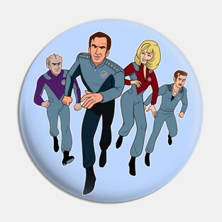 Galaxy Trek Pin