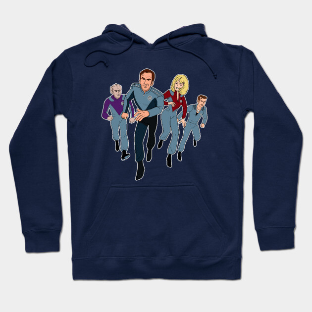 Galaxy Trek Hoodie by JoTheZette