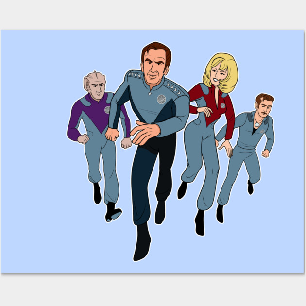 Galaxy Trek Wall Art by JoTheZette