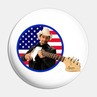 Paisley key yes - Art Drawing Pin