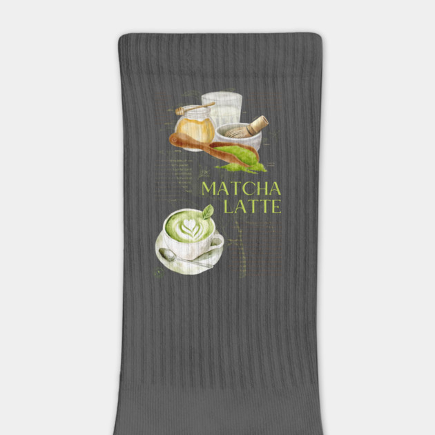 Matcha Latte - Japanese Tea Art Print by TuncGK