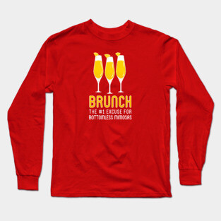 Mimosas and Brunches Long Sleeve T-Shirt