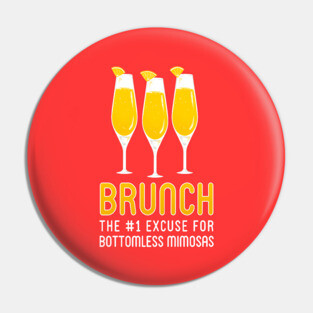 Mimosas and Brunches Pin