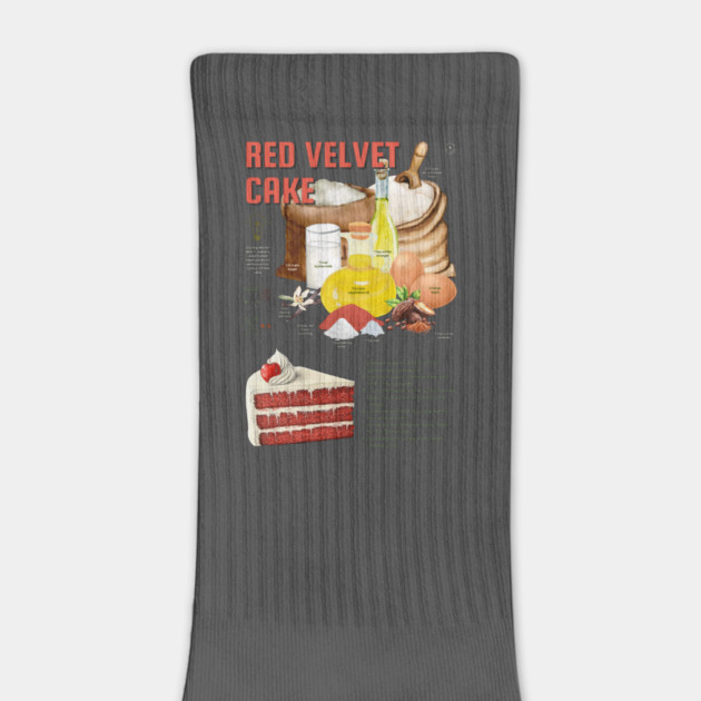 Red Velvet Cake - Elegant Baking Print by TuncGK