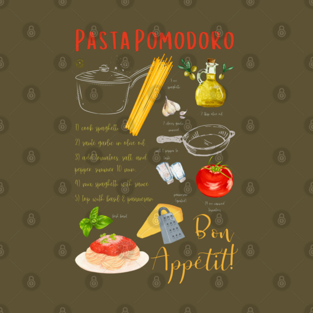 Pasta Pomodoro - Classic Italian Recipe by TuncGK