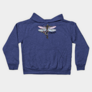 Dragonfly Trans Rights Kids Hoodie