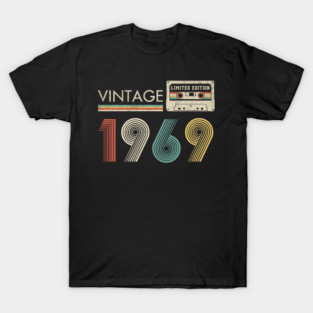 Vintage 1969 Limited Edition Cassette T-Shirt