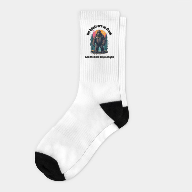 Shadowy Bigfoot: Urban Legend forest beats Socks by Steve