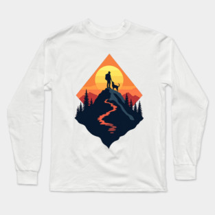 Summit Companions: Adventure Awaits Long Sleeve T-Shirt
