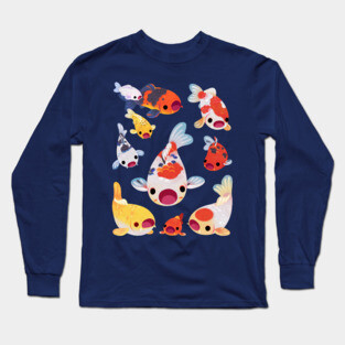 Give me food (koi) Long Sleeve T-Shirt