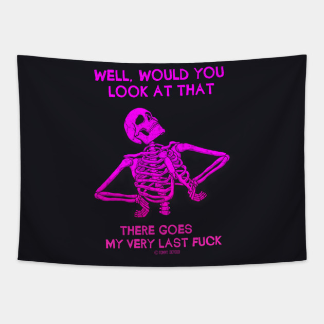 Safe travels Tapestry by Tommy Devoid