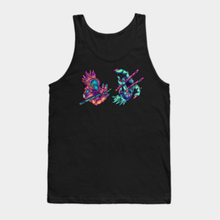 Monster Drawing Hands Tank Top