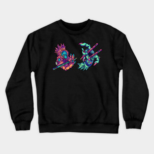 Monster Drawing Hands Crewneck Sweatshirt