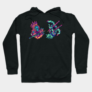 Monster Drawing Hands Hoodie