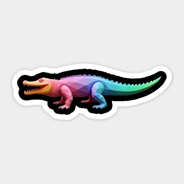 Crocodile Virtual Reality Computer Graphic Sticker by animegirlnft
