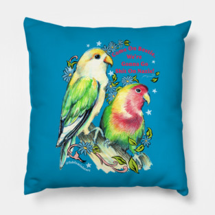 Come On Bestie, We're Gonna Go Shit On Nazis Pillow
