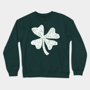 Lucky Clover Shamrock Crewneck Sweatshirt