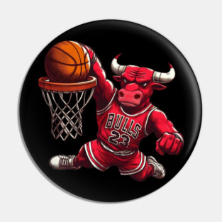 Chicago Bulls Jump View Pin