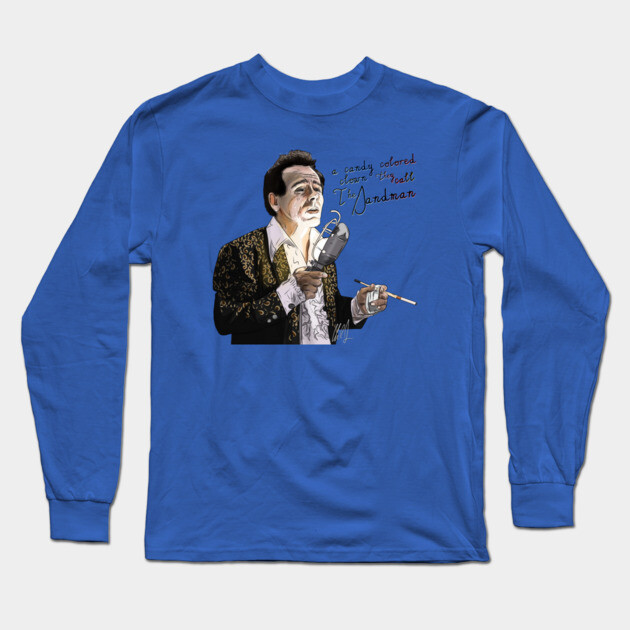 Blue Velvet: The Sandman Long Sleeve T-Shirt by 51Deesigns
