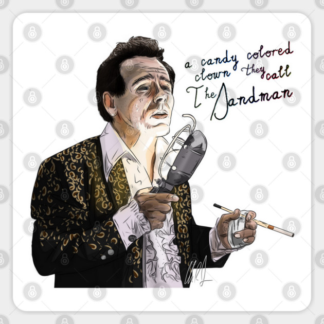 Blue Velvet: The Sandman Sticker by 51Deesigns